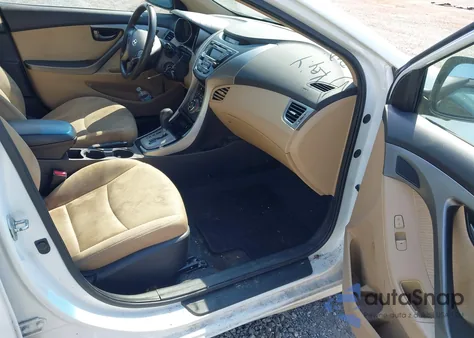 2013 Hyundai Elantra Gls/Limited z USA, uszkodzony, nr VIN 5NPDH4AE2DH407757